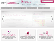 Tablet Screenshot of hotelsemarketing.com